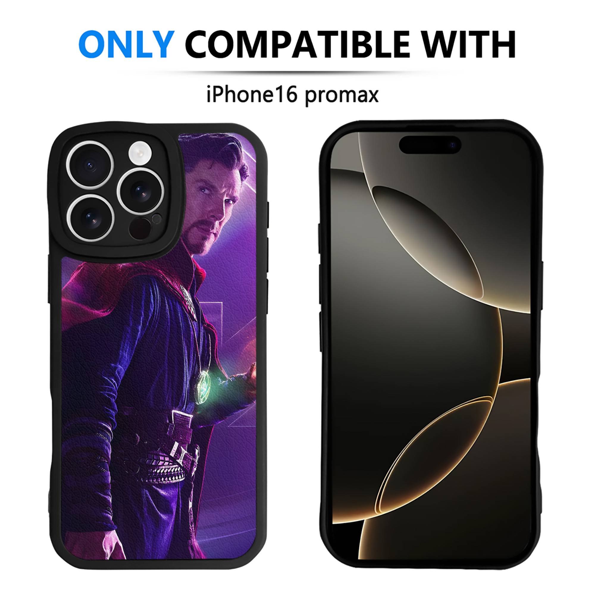 （画像用） アベンジャーズ The Avengers 【iPhone 16シリーズ対応】シリコンスマホケース（レザー調） 材質：シリコン